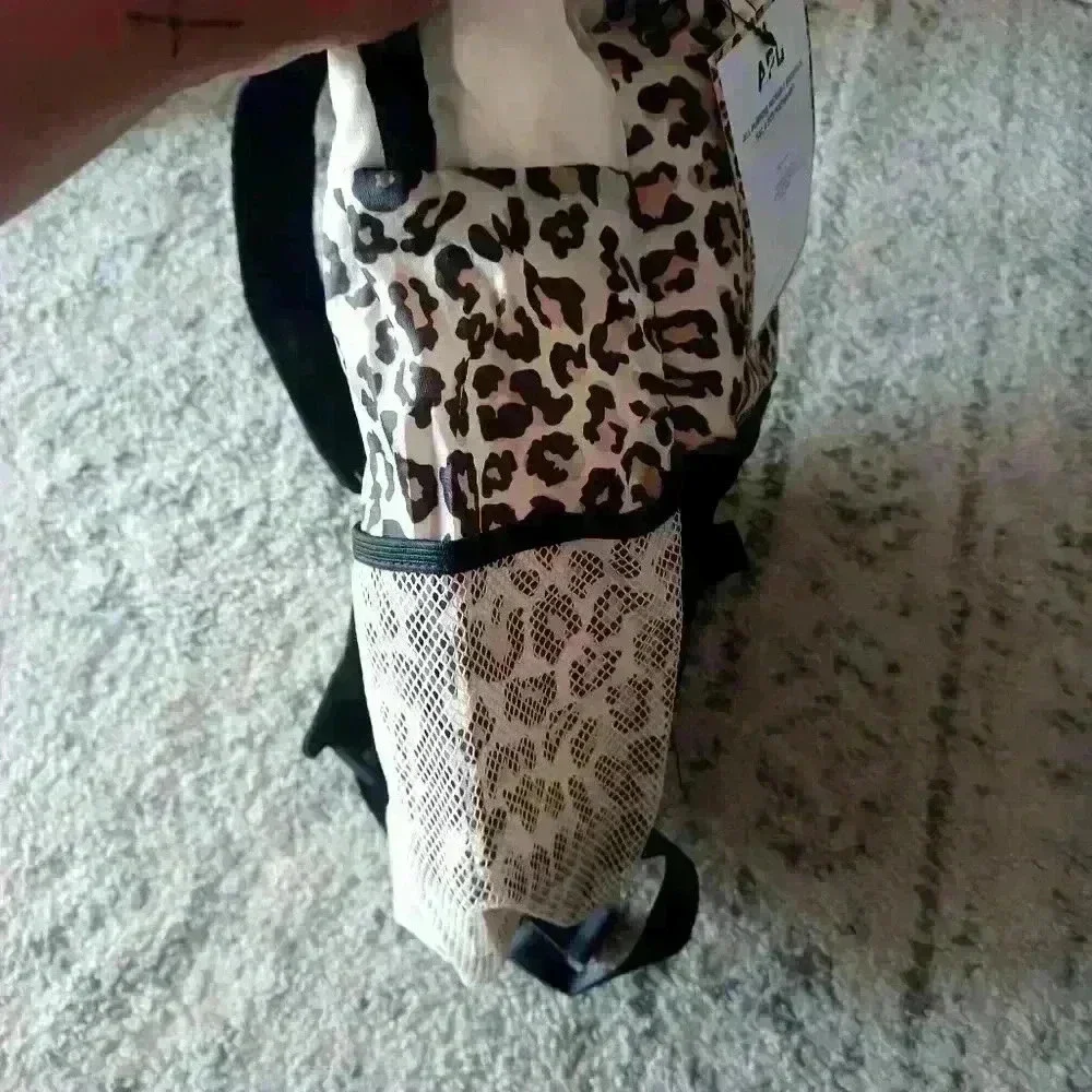 APL All-Purpose Leapord Print Packable Backpack